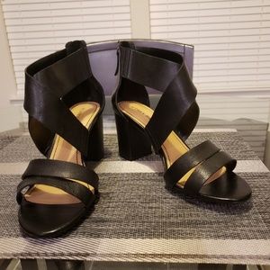 Black Strap Sandals